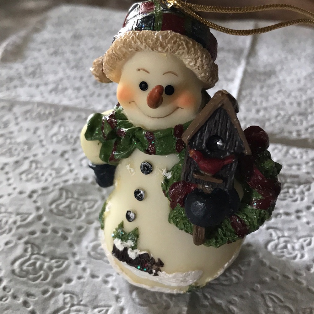 Home Interiors. Snowman ornament. very high qualit